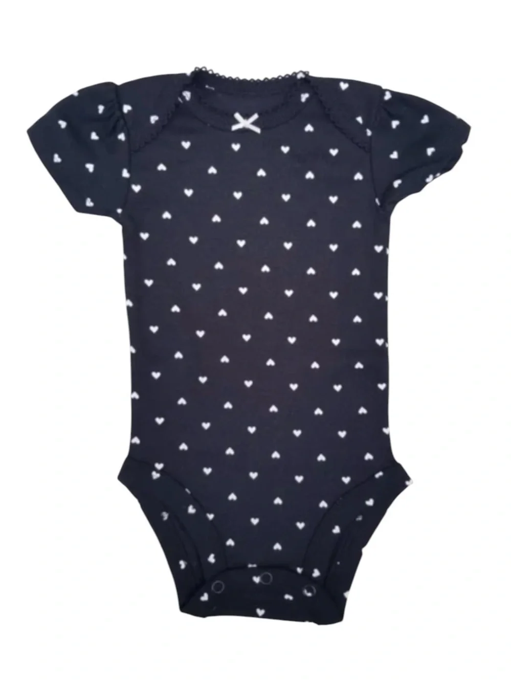 Carter's Baby One-Piece Bodysuit 5-Pack in Navy, Rust, White & Stripe 6 months